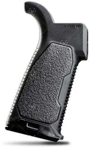 Strike Industries AR Overmolded Enhanced Pistol Grip 15 Degree Black One Size