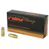 PMC Ammunition 56 Pmc, Bronze, .40 S&w, Full Metal Jacket Flat Point, 165 Grain, 50 Rounds