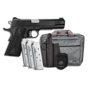 How to Choose Your First Handgun: Complete Buyer's Guide (2026) 98 Kimber Custom LW KCB .45 ACP 5" 7rds, Black