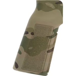 B5 Systems PGR1471 Type 22 P-Grip Multi-Cam Aggressive Textured Polymer, Increased Vertical Grip Angle with No Backstrap, Fits AR-Platform
