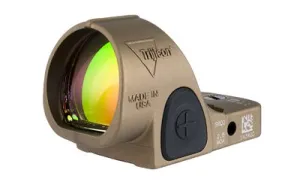 Trijicon SRO Coyote Brown 2.5 MOA Red Dot RMR Footprint