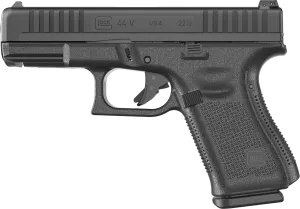 Glock 44 V 4.02" .22LR (2)10rd Pistol w/ Adj Sights, Black - UV4450101