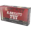 Fort Scott Munitions 10 Fort Scott Munitions Rifle Ammo 5.56 70 gr. FSM TUI Copper NATO 20 rd.