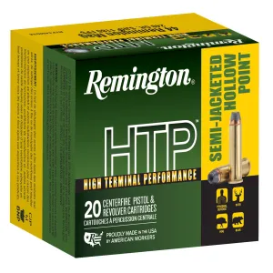 Remington HTP 240 gr SJHP 44 Magnum Ammunition, 20 Rounds - RTP44MG3A