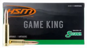 HSM Ammunition 24 HSM Game King 6.5 Creedmoor Ammo 140 gr SBT , 20/box - HSM-65Creedmoor-1-N