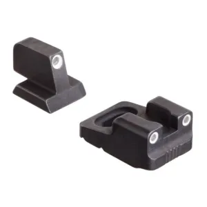 Trijicon Remington Slug gun 3 Dot Set 600317 in Front White Outline/green Tritium