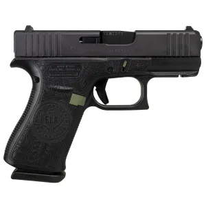 Glock G43X Rocky Mountain Elk Foundation 3.26" 9mm 10rd Pistol - GLOGUX4350201RMEFW