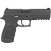 Sig Sauer P320F Certified Pre-Owned 9mm Luger Pistol 4.7" Barrel 17+1 Round Black