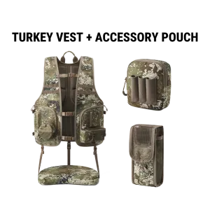 FlexGrid Modular Turkey Vest and Accessory Pouches Bundle