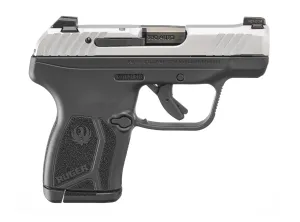 Ruger LCP Max Compact .380 ACP 2.80" 10rd Pistol, Black / Matte Stainless