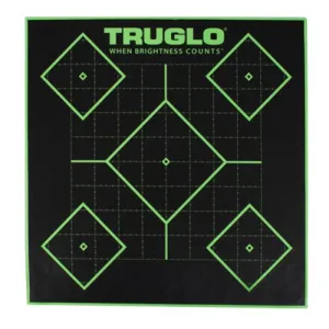 TruGlo Parts & Accessories 50 TRU-SEE Splatter Target 5-Diamond