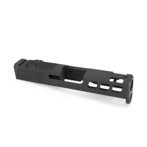 Zaffiri Precision RTS Trijicon RMSc Cut Slide for Glock 43/43x (Armor Black)