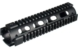 USED UTG Pro AR-15 Mid Length Drop-in Quad Rail Picatinny 8.7in Handguard Black MTU007