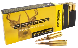 Berger Bullets Elite Hunter 6.5 Creedmoor 156 gr Ammo Hybrid - 20rds - 31070