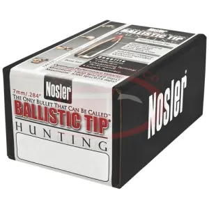 NOSLER Reloading Bullet Ballistic Tip 7mm 140 Grain 50rd