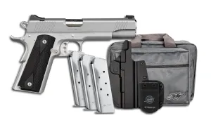 How to Choose Your First Handgun: Complete Buyer's Guide (2026) 99 Kimber Stainless LW Club Bundle .45 ACP 5" 7rds, Stainless