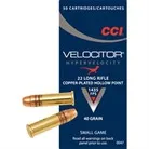 Velocitor Hypervelocity Ammo 22 Long Rifle 40gr Hollow Point - Velocitor Hypervelocity 22 Lr 40gr Hollow Point 50/Box