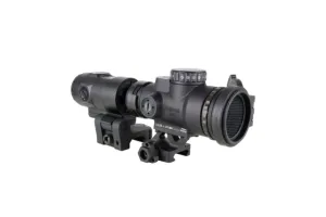 Trijicon MRO HD Patrol Combo Set 1x25 68 MOA Reticle w/ 2.0 MOA Dot Full Co-Witness Q-LOC Mount AC32070 and 3x Magnifier w/ Quick Release Flip-to-Side