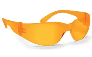 Walkers Game Ear Clearview Shooting Glasses Amber Lens / Amber Temples