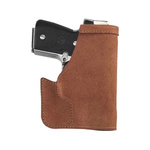 Galco Pocket Protector Pocket Holster Ambidextrous Beretta Tomcat, Diamondback DB380, Kahr P380, Kel Tec P3AT Leather Natural
