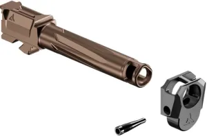 Home Defense for Apartments (2026): Guns, Ammo and Tactics 119 Radian Weapons Glock 19 Gen 4 9mm RAMJET Barrel w/ AFTERBURNER Compensator 4.4in 1-10 Twist Bronze/Black