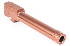 ZEV Technologies Glock 19 Gen1-5 9mm Luger PRO Match Grade Threaded Pistol Barrel 1-10 Twist 1/2X28 Bronze PVD