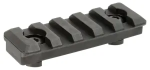 Midwest Industries Polymer M-Lok Rail Section 7 Slot Black