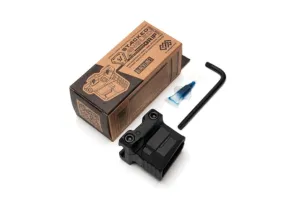 Strike Industries Stacked Angled Grip w/ Cable Management System Picatinny Black One Size