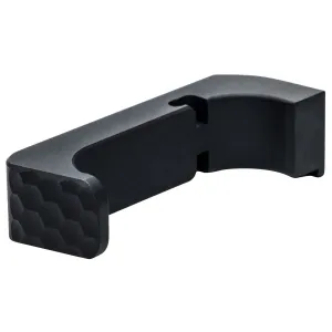 ZEV MRSM4G Extended Mag Release Compatible w/Glock 17 Gen4t Black Hardcoat Anodized Aluminum