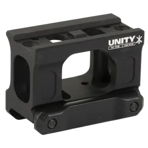 Unity Tactical Parts & Accessories 10 Unity Tactical FAST Micro FST-MISB, Red Dot Mount, 2.26 in Optical Height, Compatible with CompM5s, CompM5b