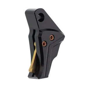 Tyrant Designs Parts & Accessories 7 Tyrant CNC I.T.T.S Trigger Shoe Black Gold Fits Glock 43 43x 48