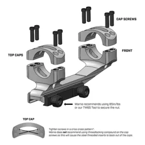 Gun Accessories Deals of the Week (Updated Weekly) 66 Warne XSKEL30TW Tactical X-SKEL Gen 2 Extended Skeletonized 30mm MSR Scope Mount Black