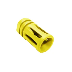 Tiger Rock AR-15/.223/5.56 A2 Muzzle Brake for 1/2x28 TPI 5 Ports Cerakote Lemon Small