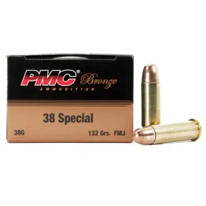 Best Caliber for Women's Self Defense: .380 vs 9mm vs .38 Special 96 PMC Bronze 38 Special 132gr FMJ Ammunition 50rds - 38G
