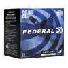 Federal Premium Game Load Upland Hi-Brass 20 Gauge Ammo 3" #5 Lead Shot 1-1/4 oz Case of 250 (10 Boxes of 25)
