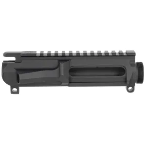 SilencerCo AC5065 SCO15 Stripped Upper Receiver Black Anodized Aluminum for Mil-Spec AR-15 Lower