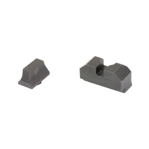 XS Minimalist OR Sights - Glock 19 MOS Black Backup Iron Sights