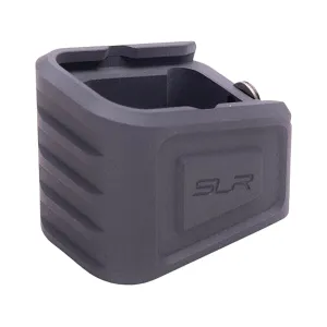 SLR Rifleworks Extended Magazine Plate for Glock 17 +5 9mm Black