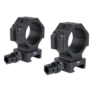 Trijicon Scope Rings, 30mm High, Q-LOC, Fits Picatinny, Anodized Finish, Black AC22066