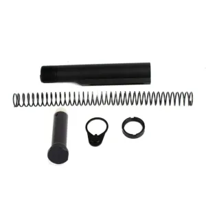 Tiger Rock Six Position Mil-Spec Buffer Tube Kit AR-15 M4 Black Small