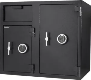 Barska 2.58/4.68 Cubic Ft Locker Depository Safe Black Large
