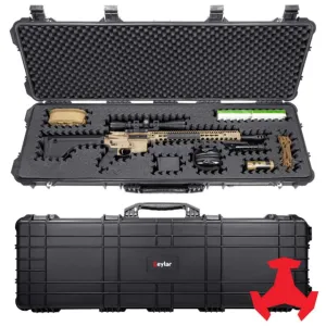 Gun Accessories Deals of the Week (Updated Weekly) 56 Eylar 48in Hard Rifle Case Equipped w/Ragar XP Crosslinked Foam Insert Black
