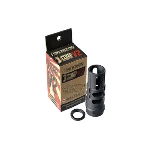 Strike Industries Parts & Accessories 67 Jcomp Gen 2 For Ak (14-1 Lh, 7.62) - Jcomp Gen2 Type 89 Compensator For Ar-15/Ak 14-1 Lh