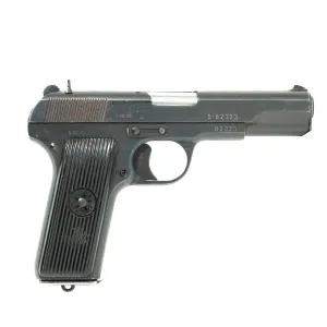 Surplus Yugoslavian M57 TT Tokarev 7.62x25mm Pistol, Black, Used Surplus Condition