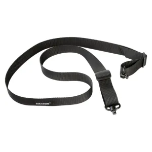 Bulldog Cases & Accessories 17 Bulldog Cases & Vaults Single Point Sling Deluxe Quick Detach Push Button Swivels Poly Oxford Nylon Construction Black