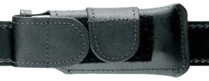 Safariland Horizontal Mag Pouch Black Leather