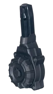 ProMag 30rd Drum 9mm Luger Fits Sig P365/P365XL Black Polymer
