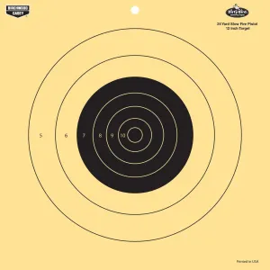 Birchwood Casey Dirty Bird 12" 25 Yard Pistol Reactive Target 12/ct