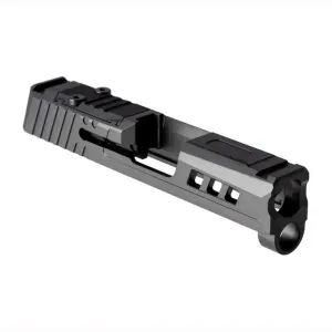 TRUE PRECISION SIG P365 SLIDE W/RMS CUT & PLATE BLK DLC
