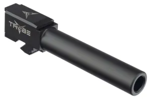TRYBE Defense Match Grade Non Threaded Pistol Barrel 9mm Luger Glock 19/Glock 19X Nitride Black